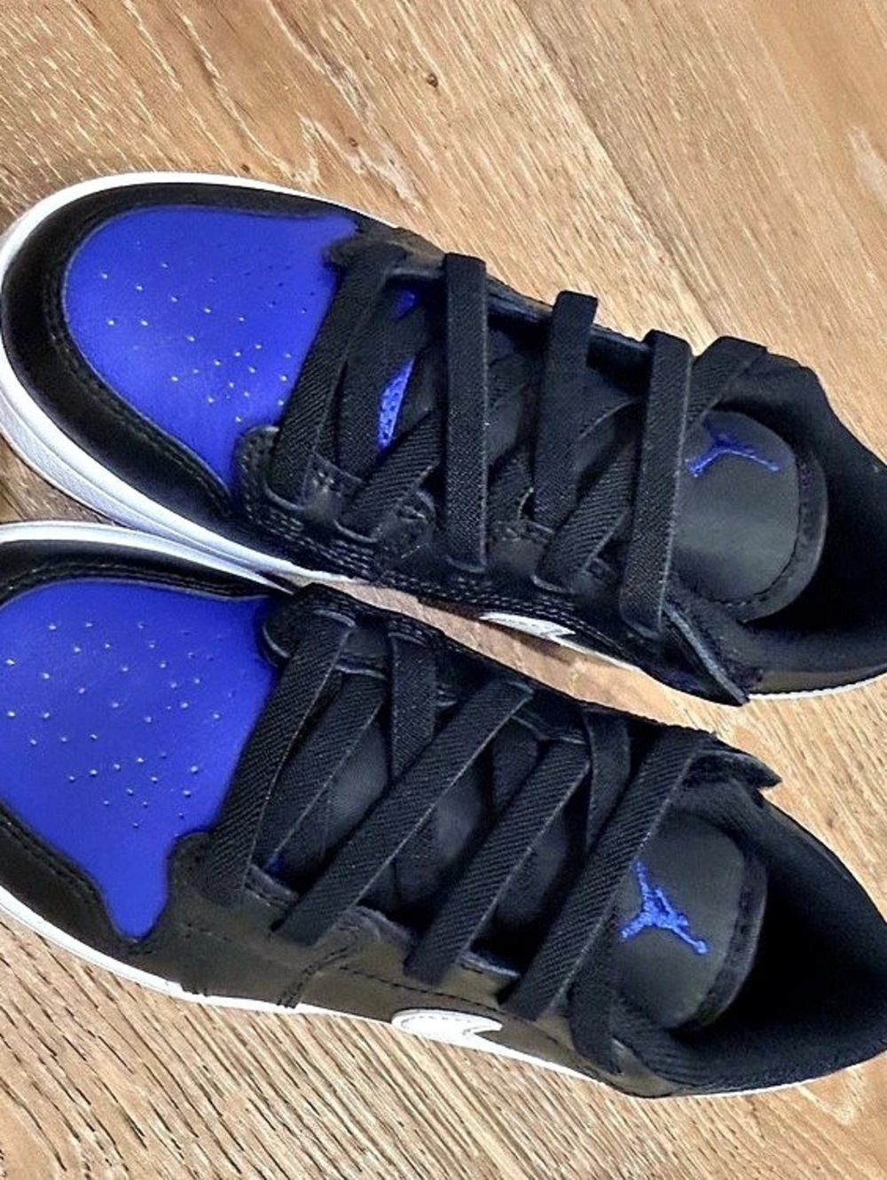 Jordan Air Jordan 1 Low ALT (PS) Black Royal Toe Sneakers